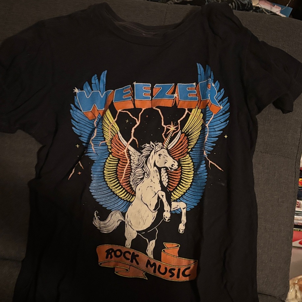Weezer Rock Music Graphic Tee